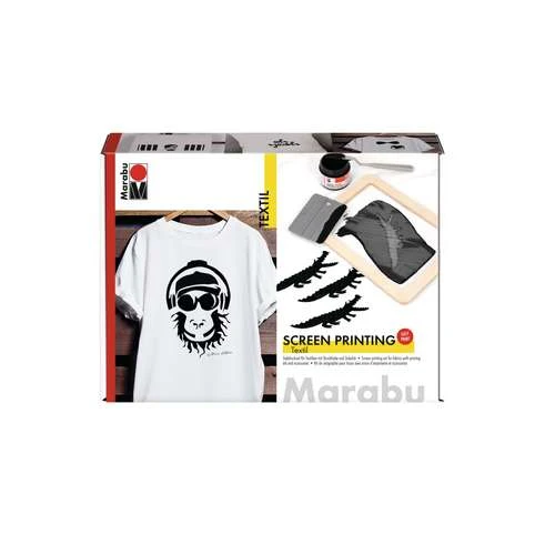 Marabu Textil Screenprinting Set 1 Marabu Textil Screenprinting Set