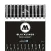Molotow Basic Blackliner Complete Pen Set