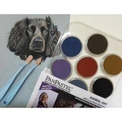 PANPASTEL® | Animal Art Artist Pastel Set — 10 Pans + Accessories -Art Supply Sales PANPASTELC2AE7CAnimalArtArtistPastelSetE2809410pans2Baccessories 2