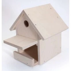 Pebaro Wooden Bird House Construction Kit -Art Supply Sales PebaroWoodenBirdHouseConstructionKit 2