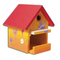 Pebaro Wooden Bird House Construction Kit -Art Supply Sales PebaroWoodenBirdHouseConstructionKit 4