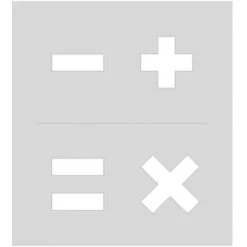 STANDARDGRAPH |Letter And Number Stencils — Packs -Art Supply Sales STANDARDGRAPH7CLetterandNumberStencilsE28094packs 2