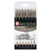 Sakura Pigma Micron 7 Piece Set