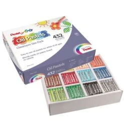 School Pentel Oil Pastel Set