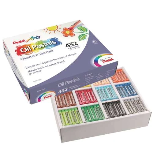 School Pentel Oil Pastel Set 1 School Pentel Oil Pastel Set