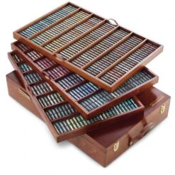 Sennelier Wooden Pastel Box Sets -Art Supply Sales SennelierWoodenPastelBoxSets 5