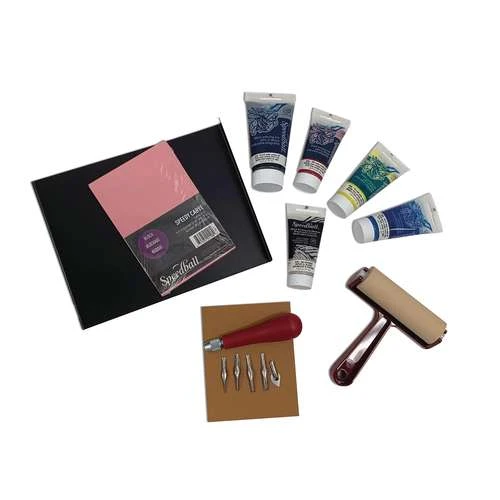 Speedball® | BLOCK PRINTING — DELUXE 16 Piece Set 1 Speedball® | BLOCK PRINTING — DELUXE 16 Piece Set