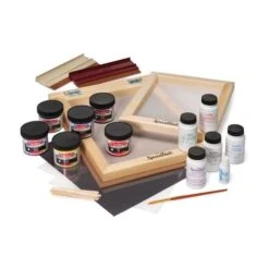 Speedball® | SCREEN PRINTING Intermediate Deluxe Kit — 27 Items -Art Supply Sales SpeedballC2AE7CSCREENPRINTINGIntermediateDeluxeKitE2809427items 2