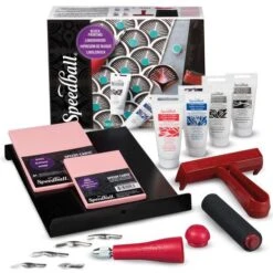 Speedball Deluxe Fabric Block Printing Set 3484