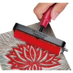 Speedball Hard Rubber Brayer 4124 -Art Supply Sales SpeedballHardRubberBrayer4124 2