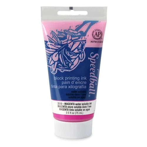 Speedball Water-Soluble Relief Engraving Ink 2 Speedball Water-Soluble Relief Engraving Ink - Image 2