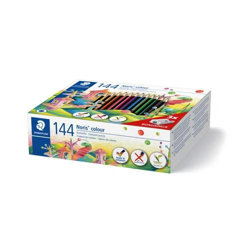 Staedtler Noris Colour 185, 144 Coloured Pencil Set 6 Staedtler Noris Colour 185, 144 Coloured Pencil Set - Image 6