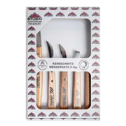 Stubai Chip Carving Knife Set 2 Stubai Chip Carving Knife Set - Image 2