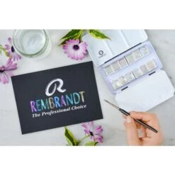 TALENS | REMBRANDT Black Watercolour - Blocks -Art Supply Sales TALENS7CREMBRANDTBlackWatercolour blocks 1