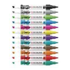 Talens Ecoline Duotip Marker Basic Sets -Art Supply Sales TalensEcolineDuotipMarkerBasicSets 2