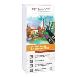 Tombow® Tombow ABT Dual 18 Brush Pen Sets -Art Supply Sales TombowABTDual18BrushPenSets 2