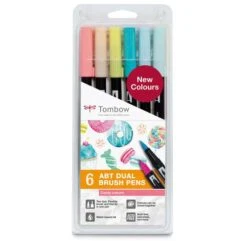 Tombow® Tombow ABT Dual 6 Brush Pen Sets -Art Supply Sales TombowABTDual6BrushPenSets 5