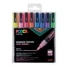 Uni Posca Glitter Markers PC-3ML Set Of 8