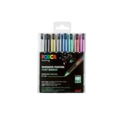 Uni Posca Marker Set PC-1MR Metallic