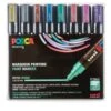 Uni Posca PC5M Marker Metallic Set