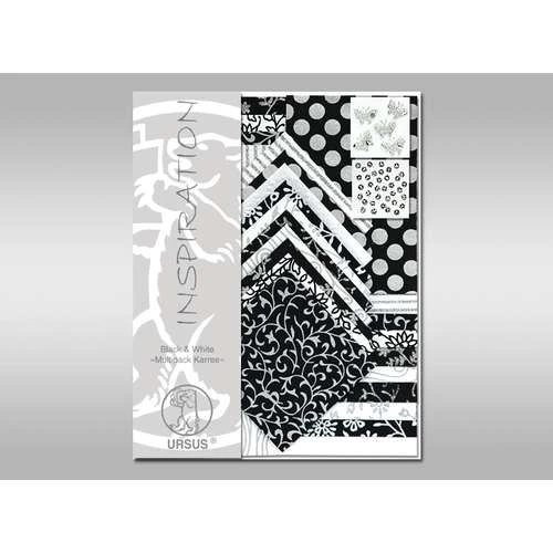 Ursus Multipack Of Black & White Pattern Paper 2 Ursus Multipack Of Black & White Pattern Paper - Image 2