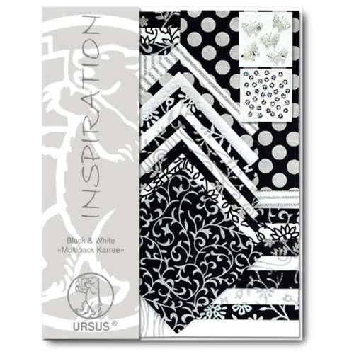 Ursus Multipack Of Black & White Pattern Paper 1 Ursus Multipack Of Black & White Pattern Paper