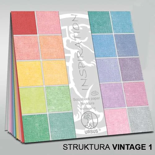 Ursus Struktura Vintage Scrapbook Paper Assortments 2 Ursus Struktura Vintage Scrapbook Paper Assortments - Image 2