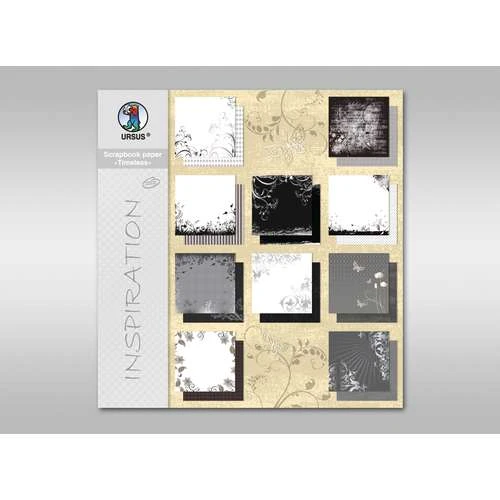 Ursus Timeless Scrapbook Paper Pad 1 Ursus Timeless Scrapbook Paper Pad