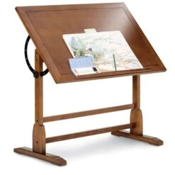 Vintage Studio Design Wooden Drawing Table -Art Supply Sales VintageStudioDesignWoodenDrawingTable 3