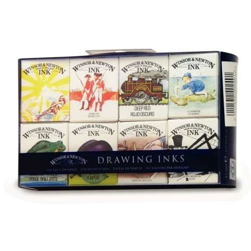 Winsor & Newton 'William' Drawing Inks Set 2 Winsor & Newton 'William' Drawing Inks Set - Image 2