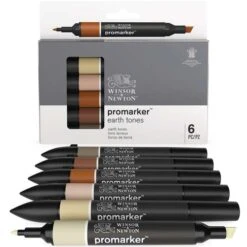 Winsor & Newton 6 Promarker Sets 10 Winsor & Newton 6 Promarker Sets -Art Supply Sales Winsor26amp3BNewton6PromarkerSets 4