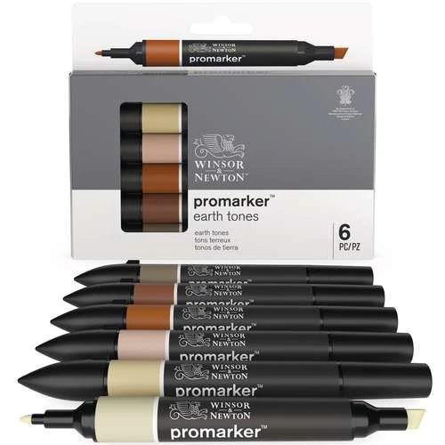 Winsor & Newton 6 Promarker Sets 5 Winsor & Newton 6 Promarker Sets - Image 5