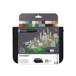 Winsor & Newton Promarker Architecture Set -Art Supply Sales Winsor26amp3BNewtonPromarkerArchitectureSet 2