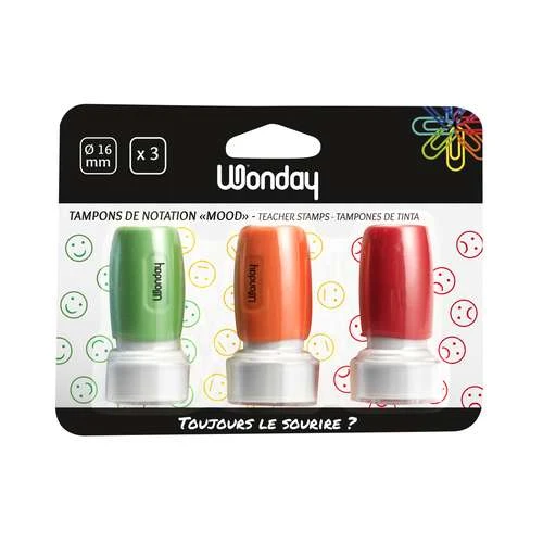 Wonday Smiley Face Stamp Set 1 Wonday Smiley Face Stamp Set